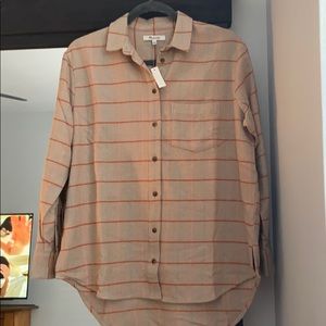 Madewell flannel xs